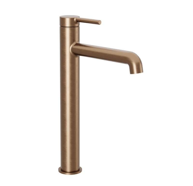 Excellent Delta Pi bateria umywalkowa wysoka miedziany szczotkowany AREX.1212CB