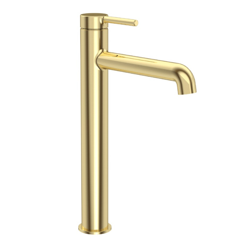 Excellent Delta Pi bateria umywalkowa wysoka złoty połysk AREX.1212GL