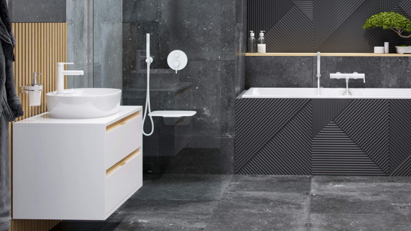 Excellent Loka słuchawka prysznicowa okrągła biały mat AREX.SH.023WH