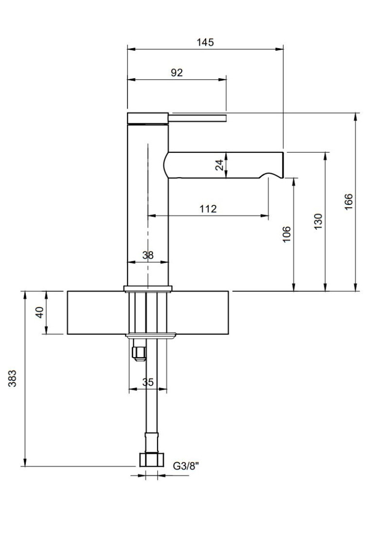 Villeroy&Boch Loop&Friends bateria umywalkowa bez korka nikiel szczotkowany TVW10610315364