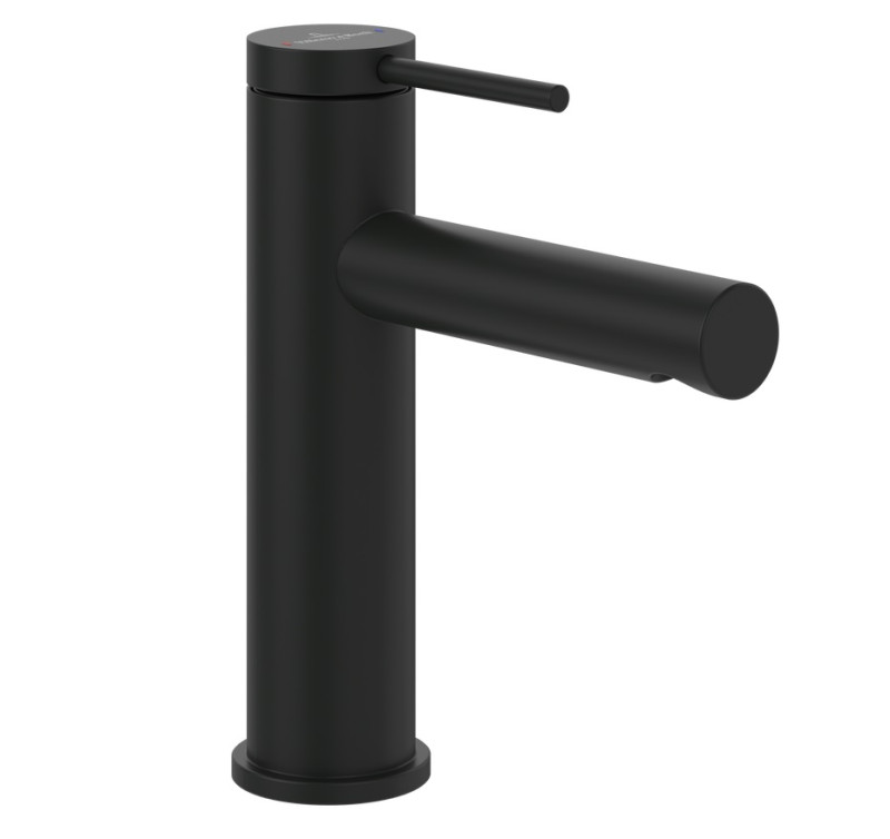 Villeroy&Boch Loop&Friends bateria umywalkowa bez korka czarny matowy TVW106103153K5