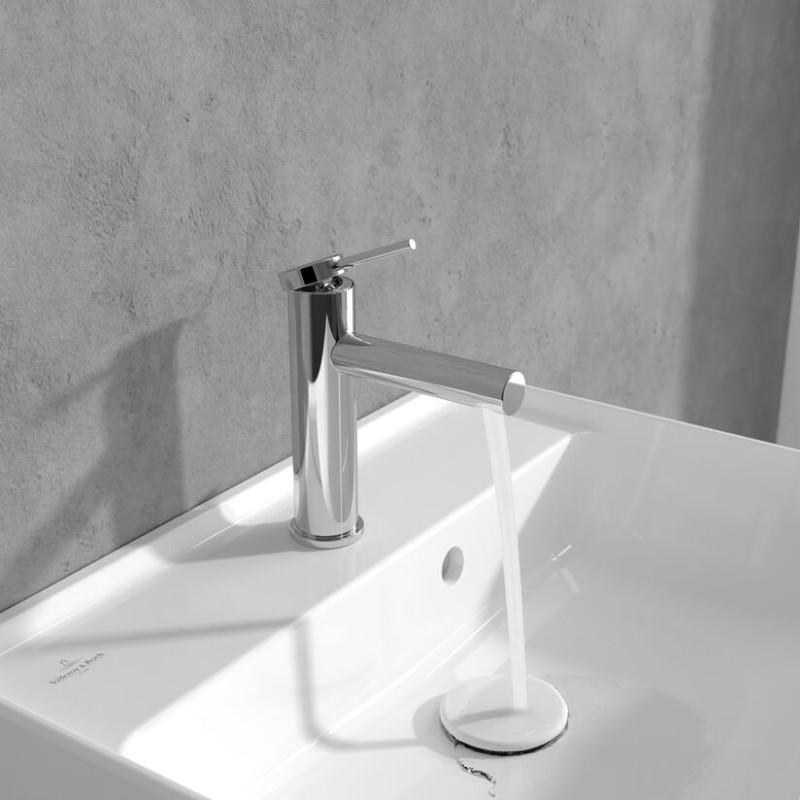 Villeroy&Boch Loop&Friends bateria umywalkowa z korkiem automatycznym chrom połysk TVW10610215361