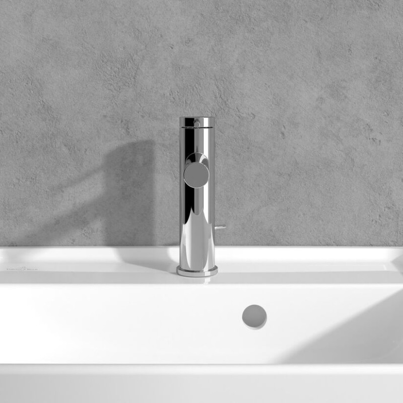 Villeroy&Boch Loop&Friends bateria umywalkowa z korkiem automatycznym chrom połysk TVW10610215361