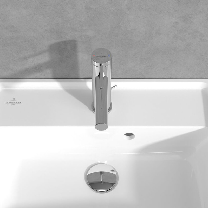 Villeroy&Boch Loop&Friends bateria umywalkowa z korkiem automatycznym chrom połysk TVW10610215361