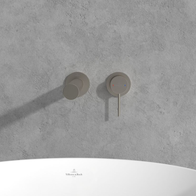 Villeroy&Boch Loop&Friends bateria umywalkowa podtynkowa nikiel szczotkowany TVZ10601000064