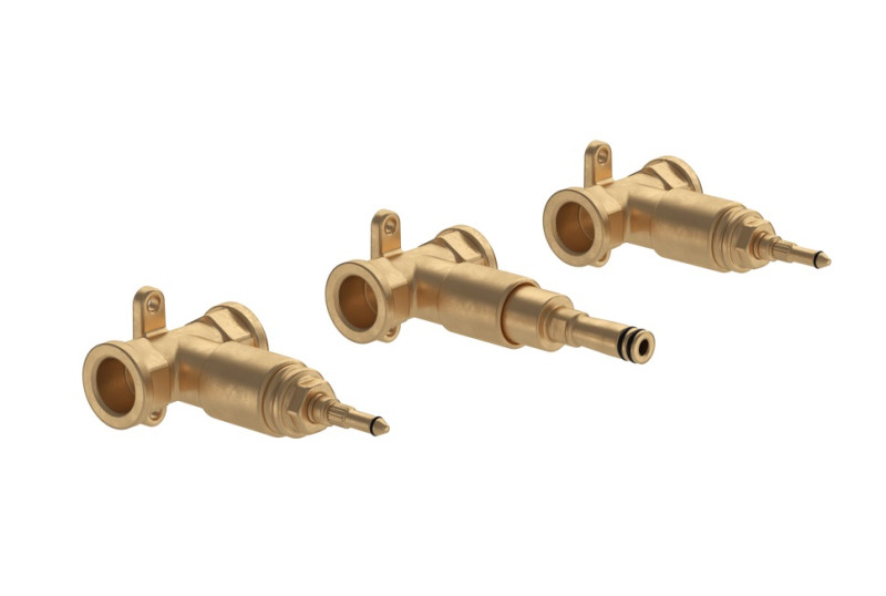 Villeroy&Boch element podtynkowy do trzyotworowej baterii umywalkowej TVW10610B15200