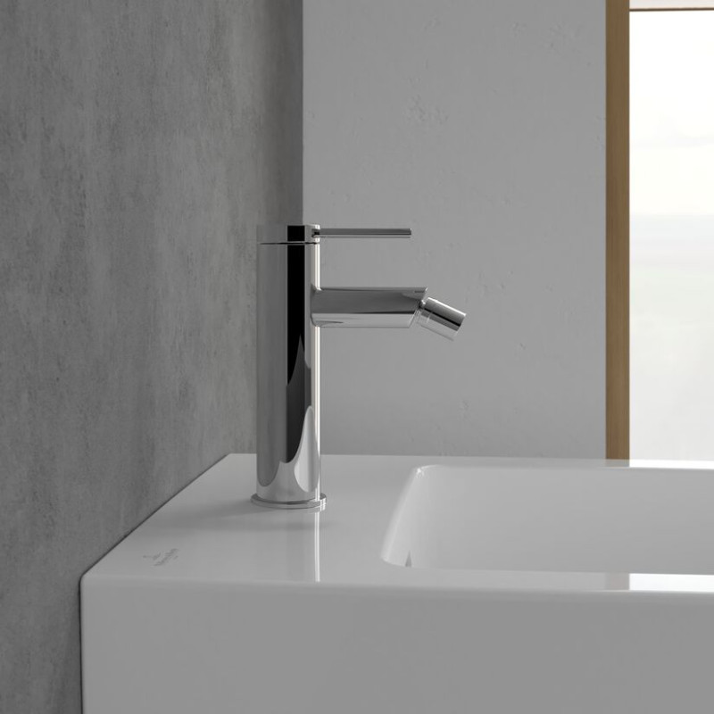 Villeroy&Boch Loop&Friends bateria bidetowa z korkiem automatycznym chrom połysk TVB10620115361