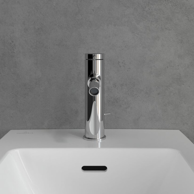 Villeroy&Boch Loop&Friends bateria bidetowa z korkiem automatycznym chrom połysk TVB10620115361