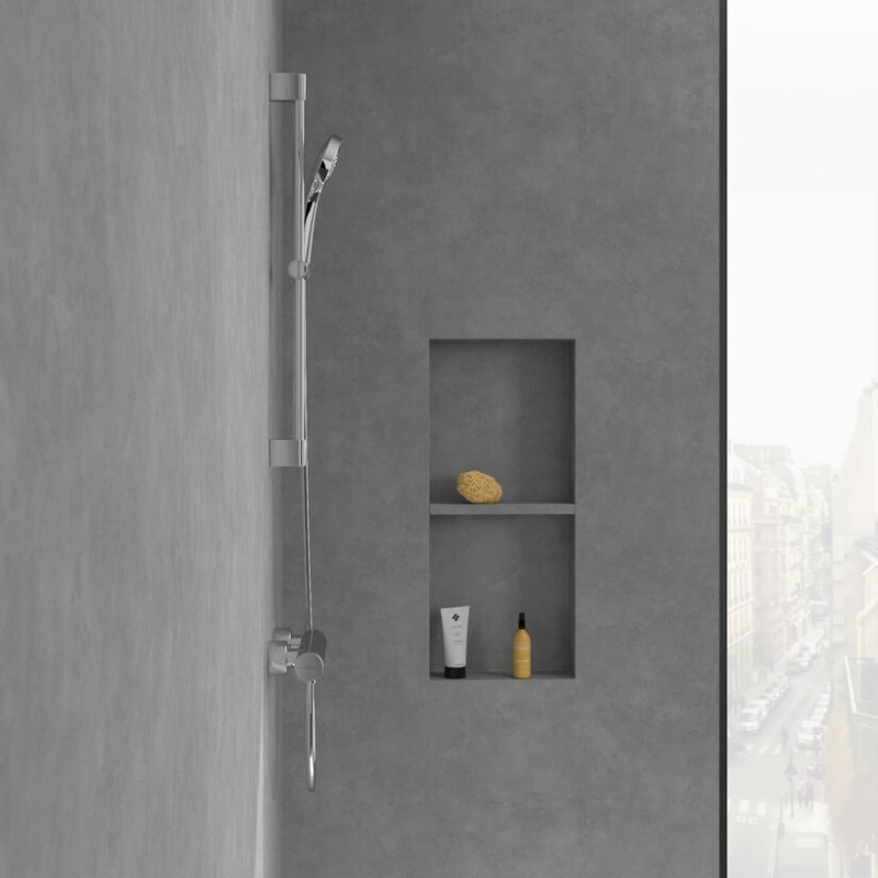 Villeroy&Boch Loop&Friends bateria prysznicowa ścienna chrom połysk TVS10630115361