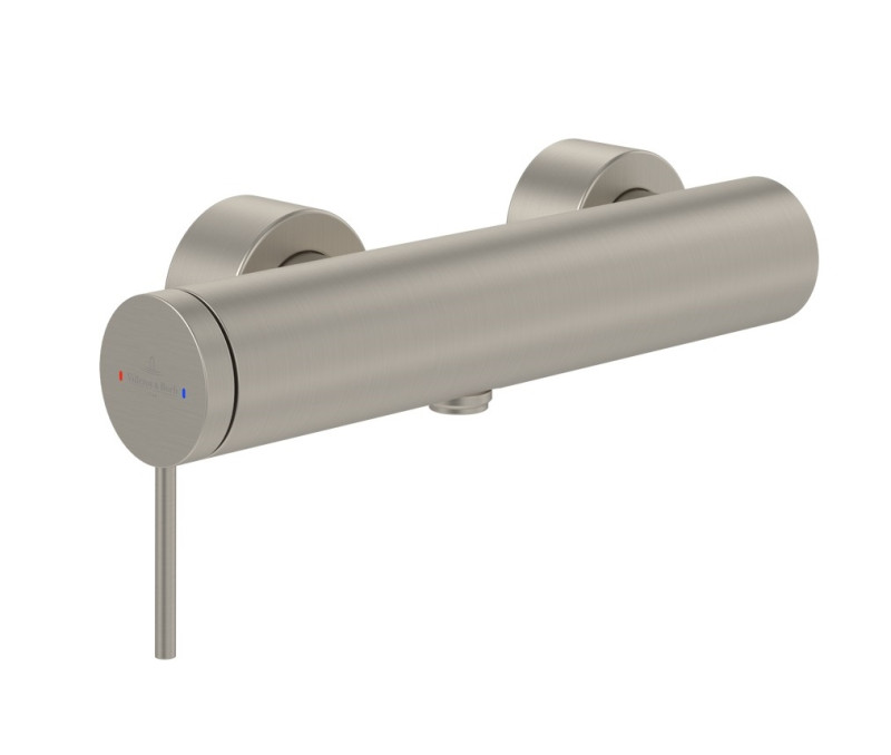 Villeroy&Boch Loop&Friends bateria prysznicowa ścienna nikiel szczotkowany TVS10630115364