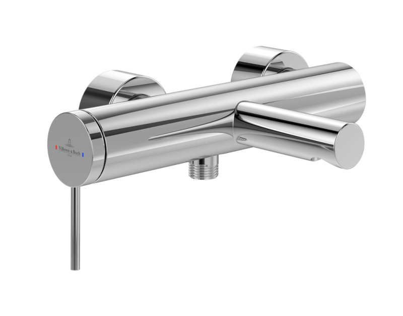 Villeroy&Boch Loop&Friends bateria wannowa ścienna chrom połysk TVT10650115361