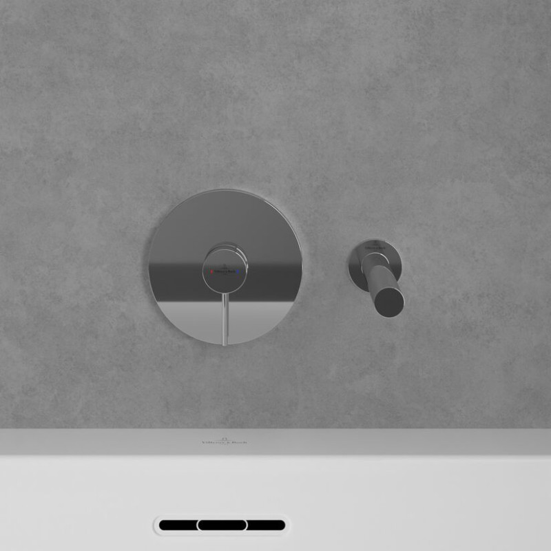 Villeroy&Boch Loop&Friends bateria prysznicowa podtynkowa chrom połysk TVS10635211361