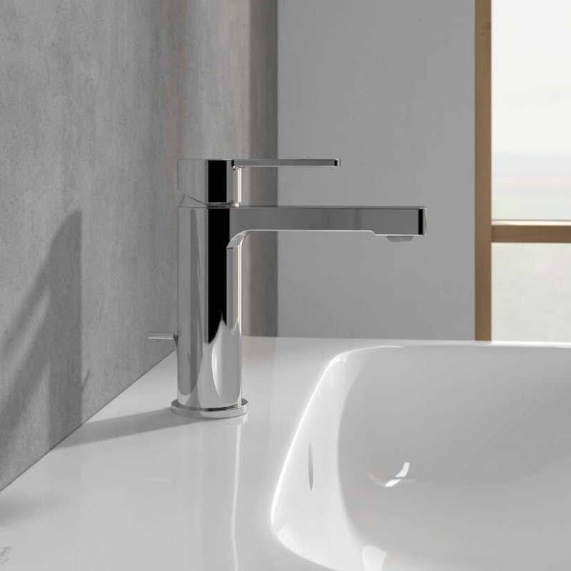 Villeroy&Boch Architectura bateria umywalkowa z korkiem automatycznym chrom połysk TVW10300400061