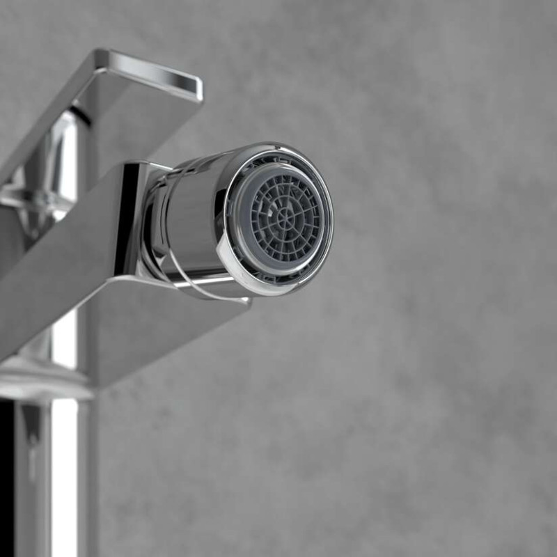 Villeroy&Boch Architectura bateria bidetowa z korkiem automatycznym chrom połysk TVB10300100061