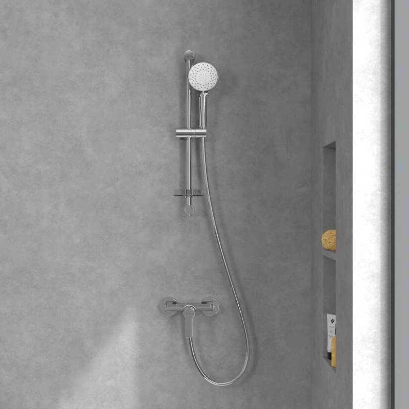 Villeroy&Boch Architectura bateria prysznicowa ścienna chrom połysk TVS10300100061