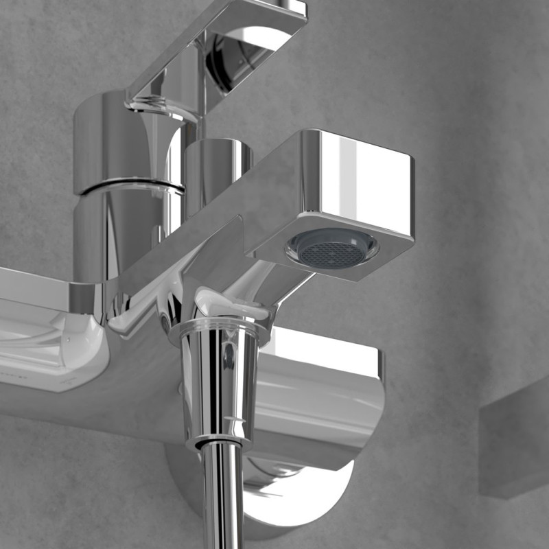 Villeroy&Boch Architectura bateria wannowa ścienna chrom połysk TVT10300200061