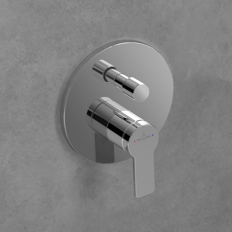 Villeroy&Boch Architectura podtynkowa bateria wannowo-prysznicowa chrom połysk TVS10335300061