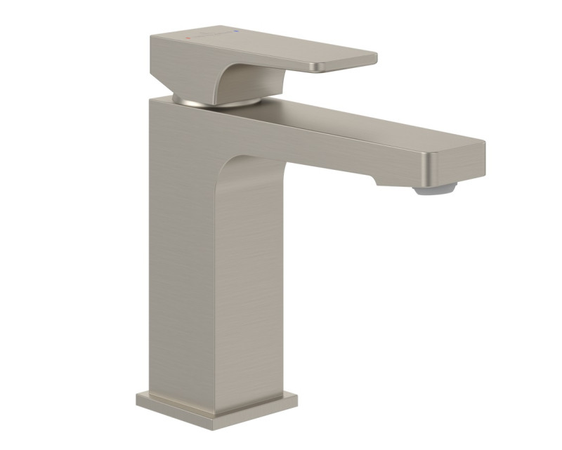 Villeroy&Boch Architectura Square bateria umywalkowa bez korka nikiel szczotkowany TVW12500400064