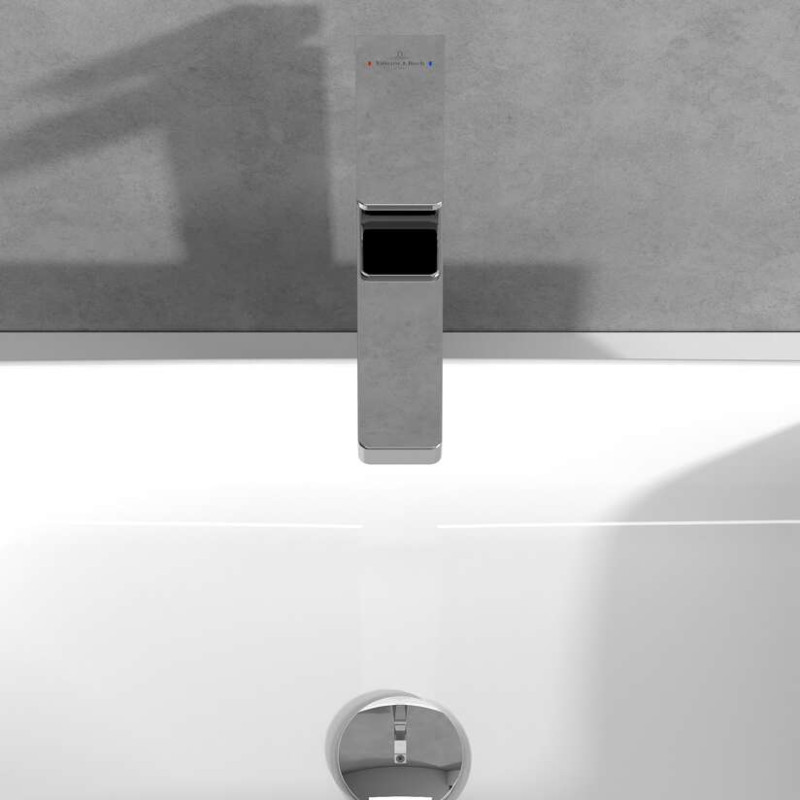 Villeroy&Boch Architectura Square bateria umywalkowa wysoka chrom połysk TVW12500200061