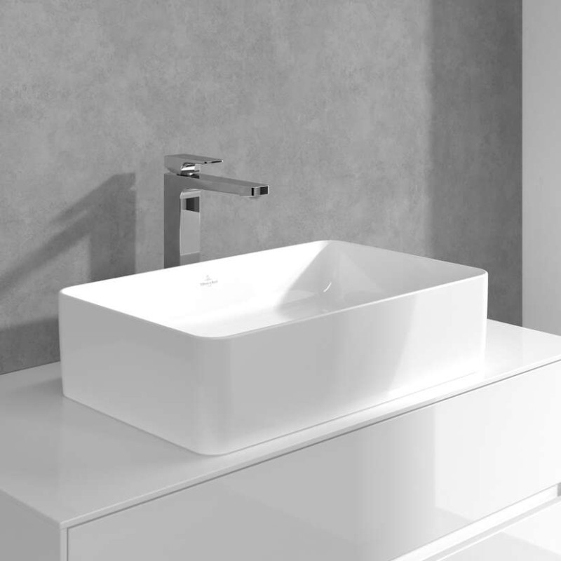Villeroy&Boch Architectura Square bateria umywalkowa wysoka chrom połysk TVW12500200061