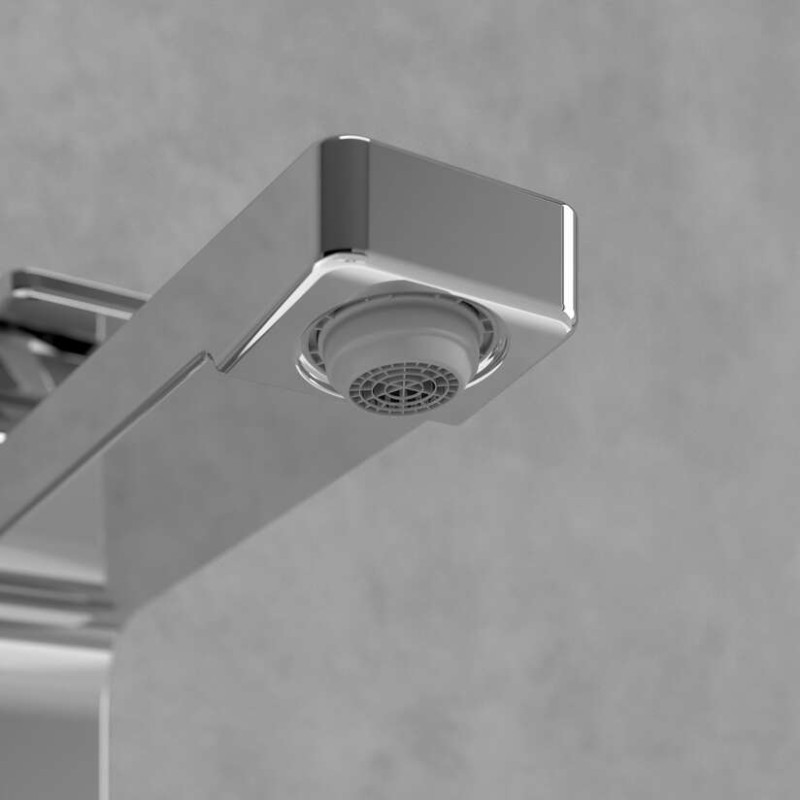 Villeroy&Boch Architectura Square bateria umywalkowa wysoka chrom połysk TVW12500200061