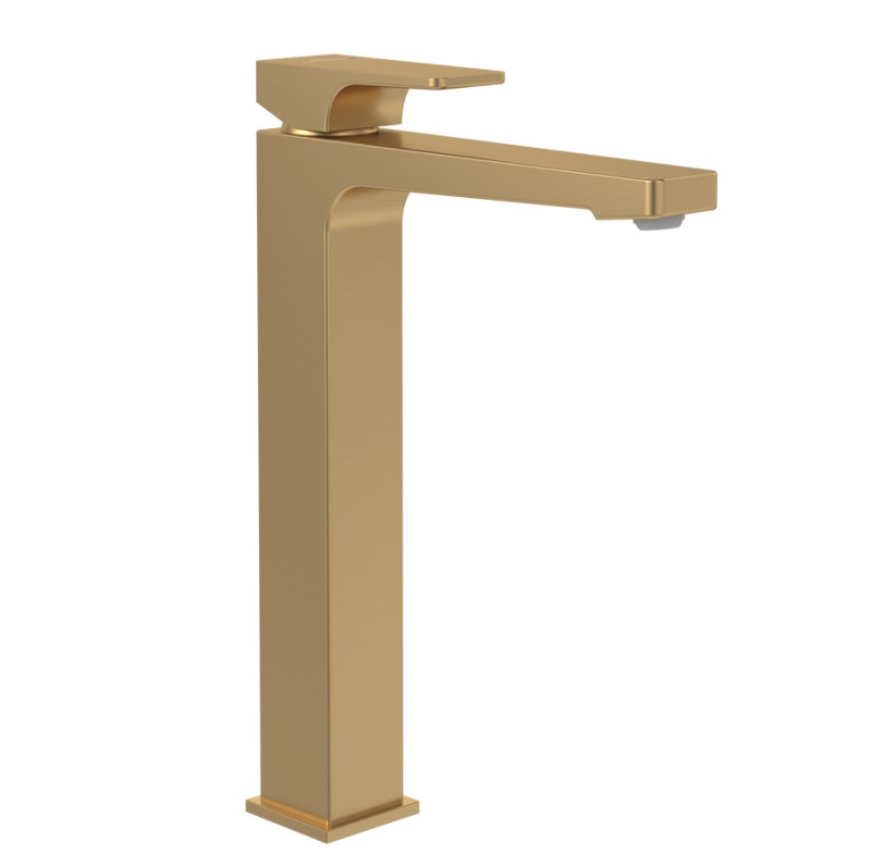 Villeroy&Boch Architectura Square bateria umywalkowa wysoka złoty szczotkowany TVW12500200076