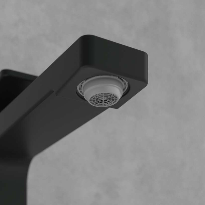 Villeroy&Boch Architectura Square bateria umywalkowa wysoka czarny matowy TVW125002000K5