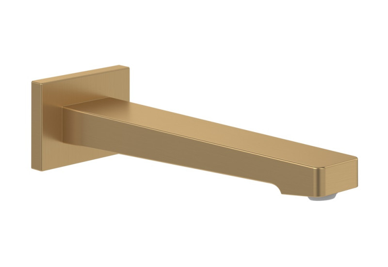 Villeroy&Boch Architectura Square wylewka wannowa złoty szczotkowany TVT12500200076