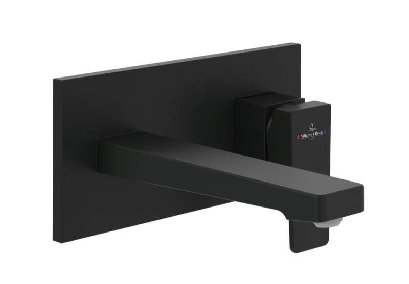 Villeroy&Boch Architectura Square bateria umywalkowa podtynkowa czarny matowy TVW125003000K5