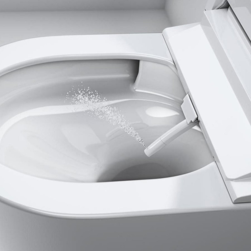 Grohe Sensia Pro toaleta myjąca muszla PowerFlush Triple Vortex z deską biel alpejska 36508SH0
