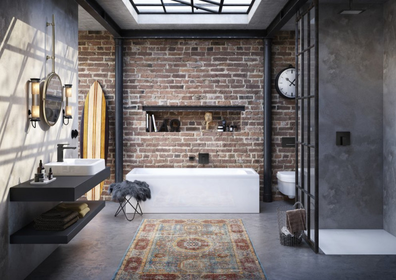 Villeroy&Boch Architectura Square bateria prysznicowa podtynkowa czarny matowy TVS125002000K5