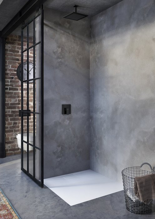 Villeroy&Boch Architectura Square bateria prysznicowa podtynkowa czarny matowy TVS125002000K5