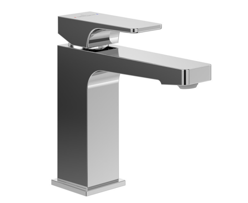 Villeroy&Boch Architectura Square bateria umywalkowa bez korka chrom połysk TVW12500400061