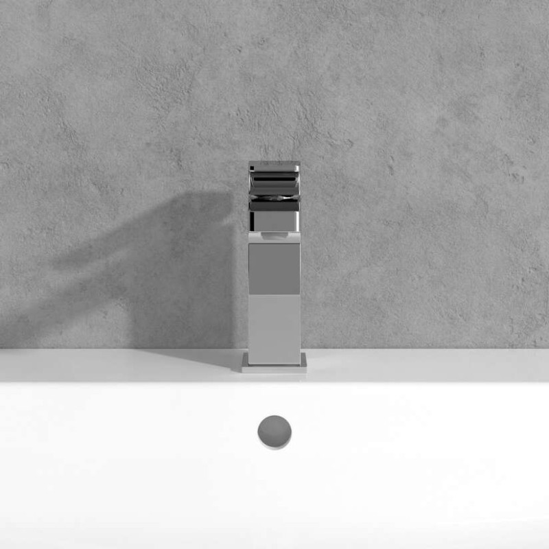 Villeroy&Boch Architectura Square bateria umywalkowa bez korka chrom połysk TVW12500400061