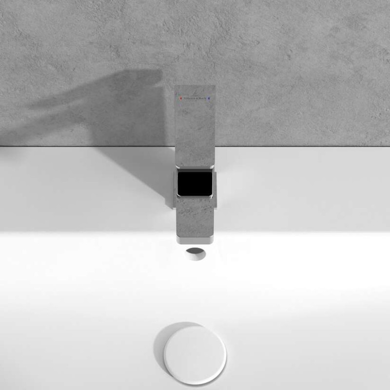 Villeroy&Boch Architectura Square bateria umywalkowa bez korka chrom połysk TVW12500400061