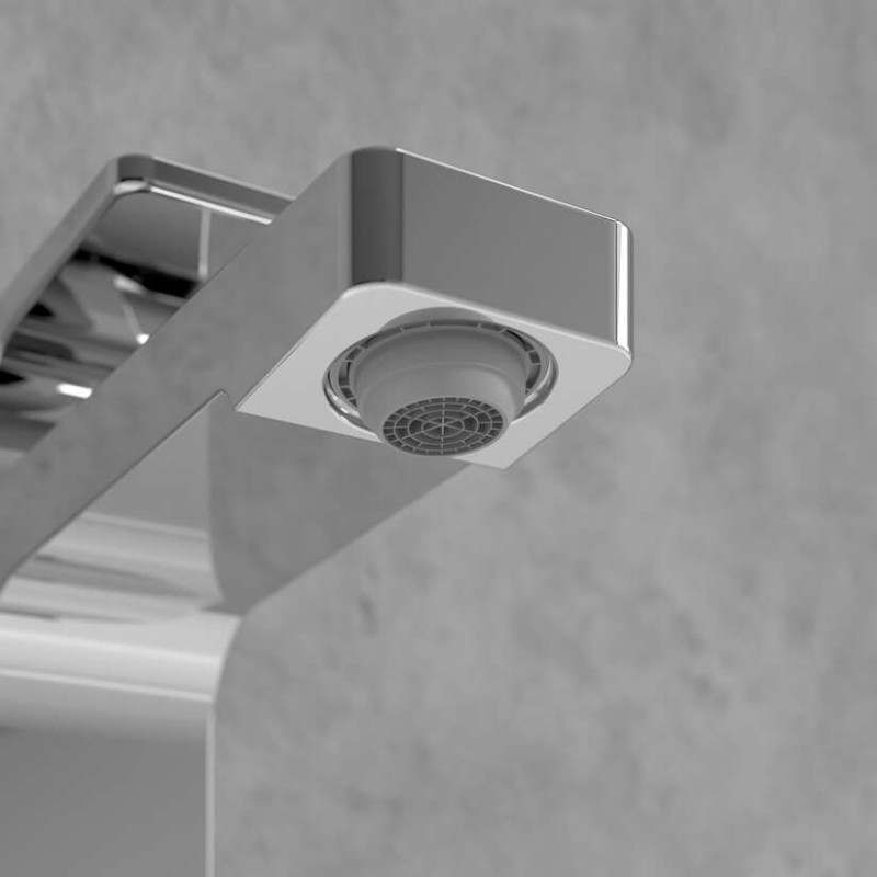 Villeroy&Boch Architectura Square bateria umywalkowa bez korka chrom połysk TVW12500400061