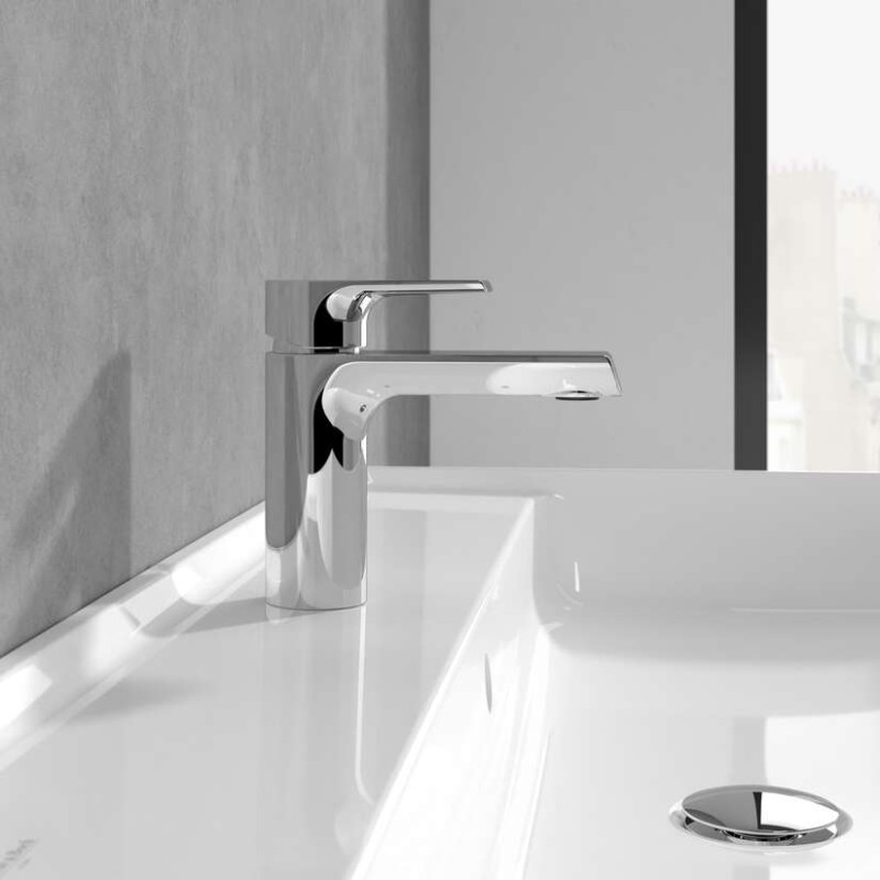 Villeroy&Boch Liberty bateria umywalkowa z korkiem automatycznym chrom połysk TVW10700100061