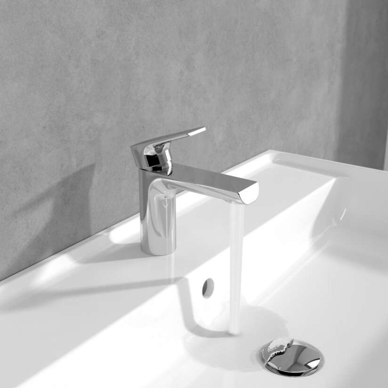 Villeroy&Boch Liberty bateria umywalkowa z korkiem automatycznym chrom połysk TVW10700100061