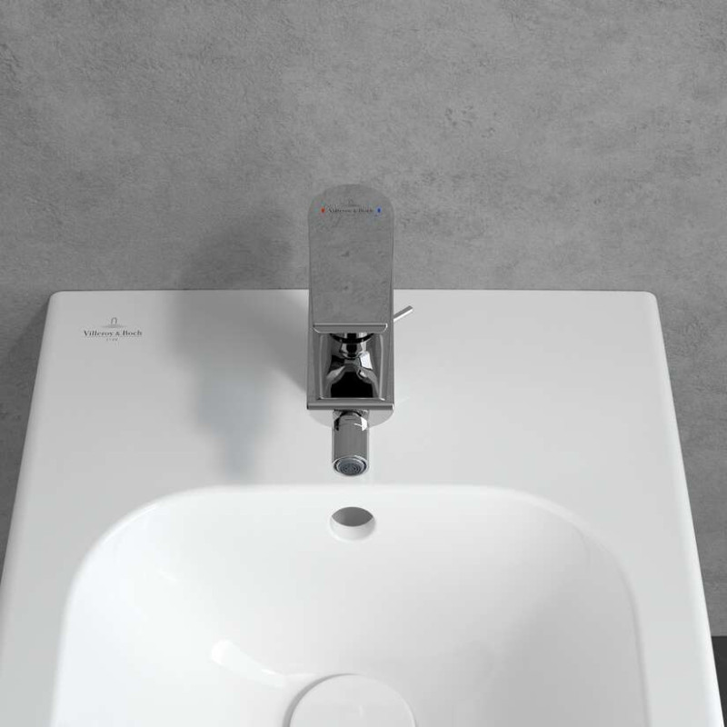 Villeroy&Boch Liberty bateria bidetowa z korkiem automatycznym chrom połysk TVB10700100061