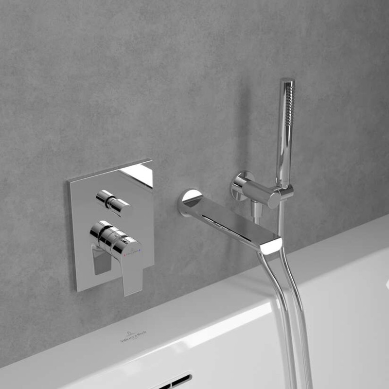 Villeroy&Boch Liberty bateria wannowo-prysznicowa podtynkowa chrom połysk TVS10700500061