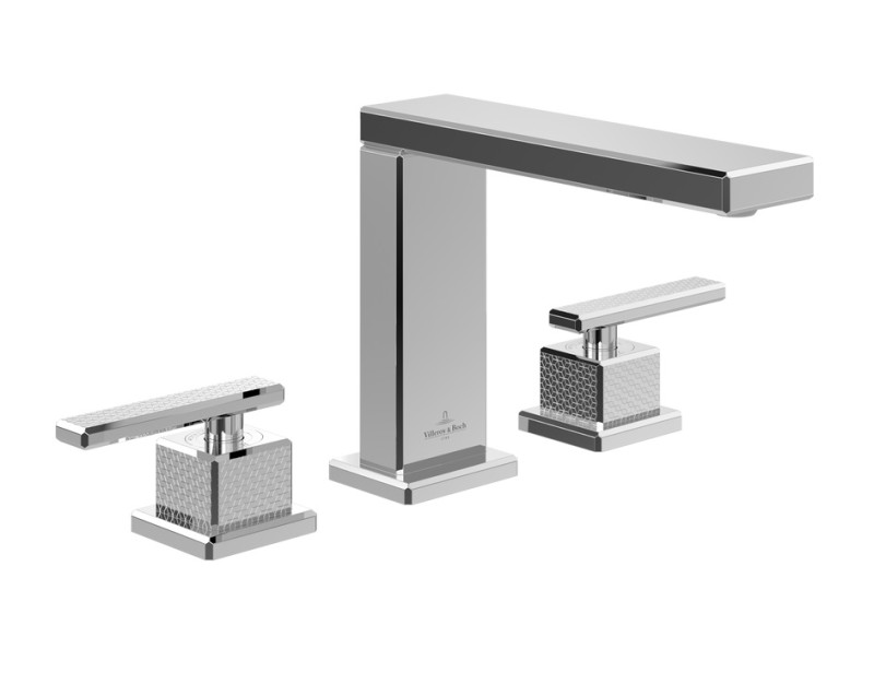 Villeroy&Boch Mettlach bateria umywalkowa trzyotworowa chrom połysk TVW12600200061