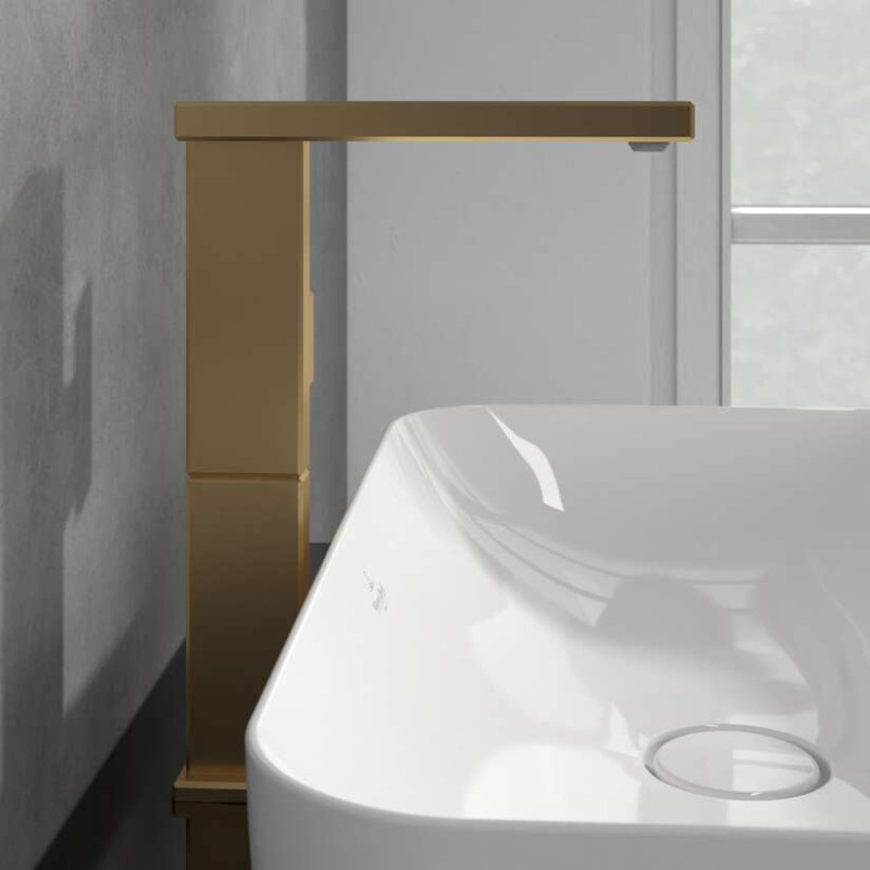 Villeroy&Boch Mettlach bateria umywalkowa wysoka złoty szczotkowany TVW12600300076