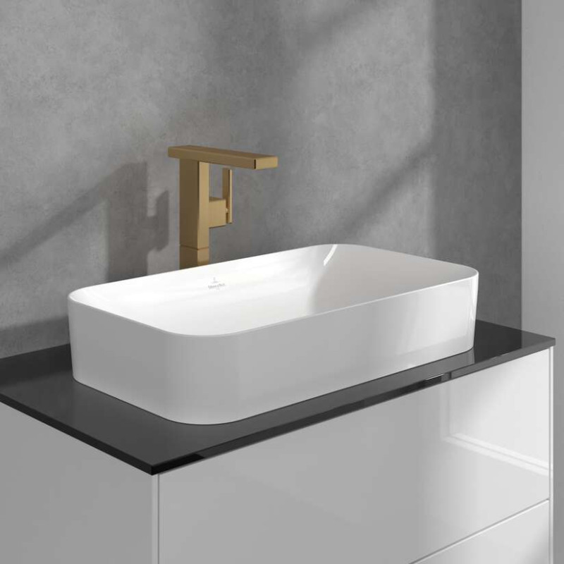 Villeroy&Boch Mettlach bateria umywalkowa wysoka złoty szczotkowany TVW12600300076