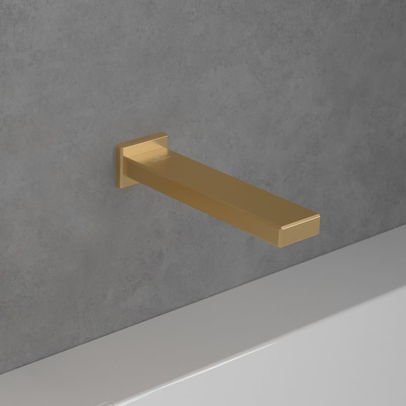 Villeroy&Boch Mettlach wylewka wannowa złoty szczotkowany TVW12600500076