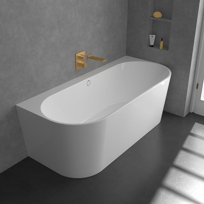 Villeroy&Boch Mettlach wylewka wannowa złoty szczotkowany TVW12600500076