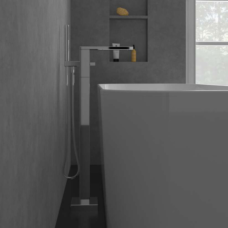 Villeroy&Boch Mettlach bateria wannowa wolnostojąca chrom połysk TVT12600300061