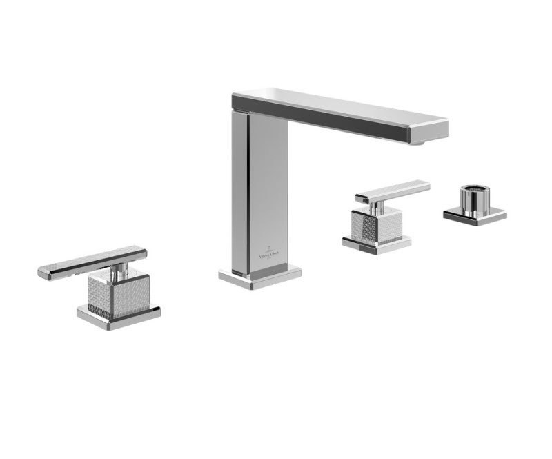 Villeroy&Boch Mettlach bateria wannowa czterootworowa chrom połysk TVT12600200061