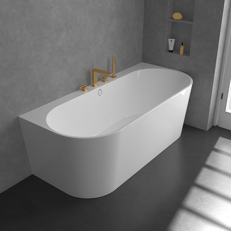 Villeroy&Boch Mettlach bateria wannowa czterootworowa złoty szczotkowany TVT12600200076