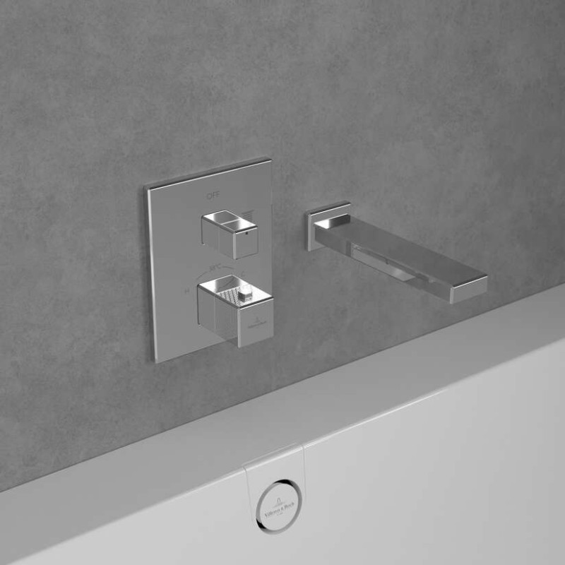 Villeroy&Boch Mettlach termostatyczna bateria prysznicowa chrom połysk TVT12600100061