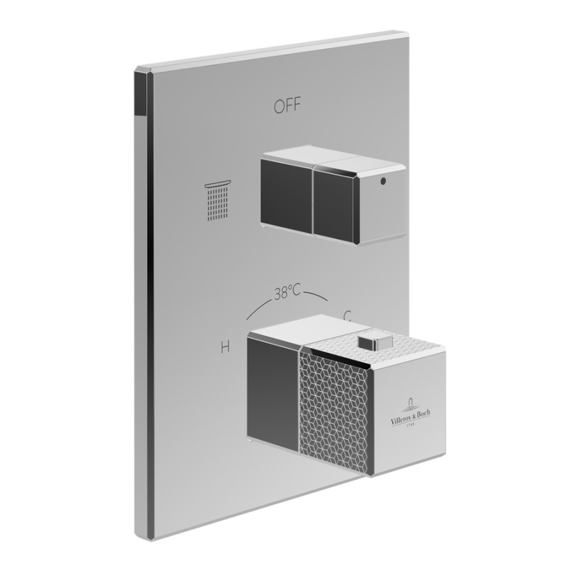 Villeroy&Boch Mettlach termostatyczna bateria wannowo-prysznicowa chrom połysk TVS12600300061